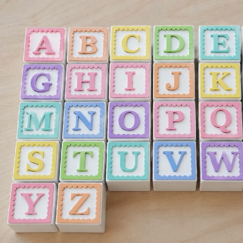 Personalisierte Buchstabenbox – Erinnerungsbox mit Initiale Personalisierte Buchstabenbox – Erinnerungsbox mit Initiale - Görsel 1